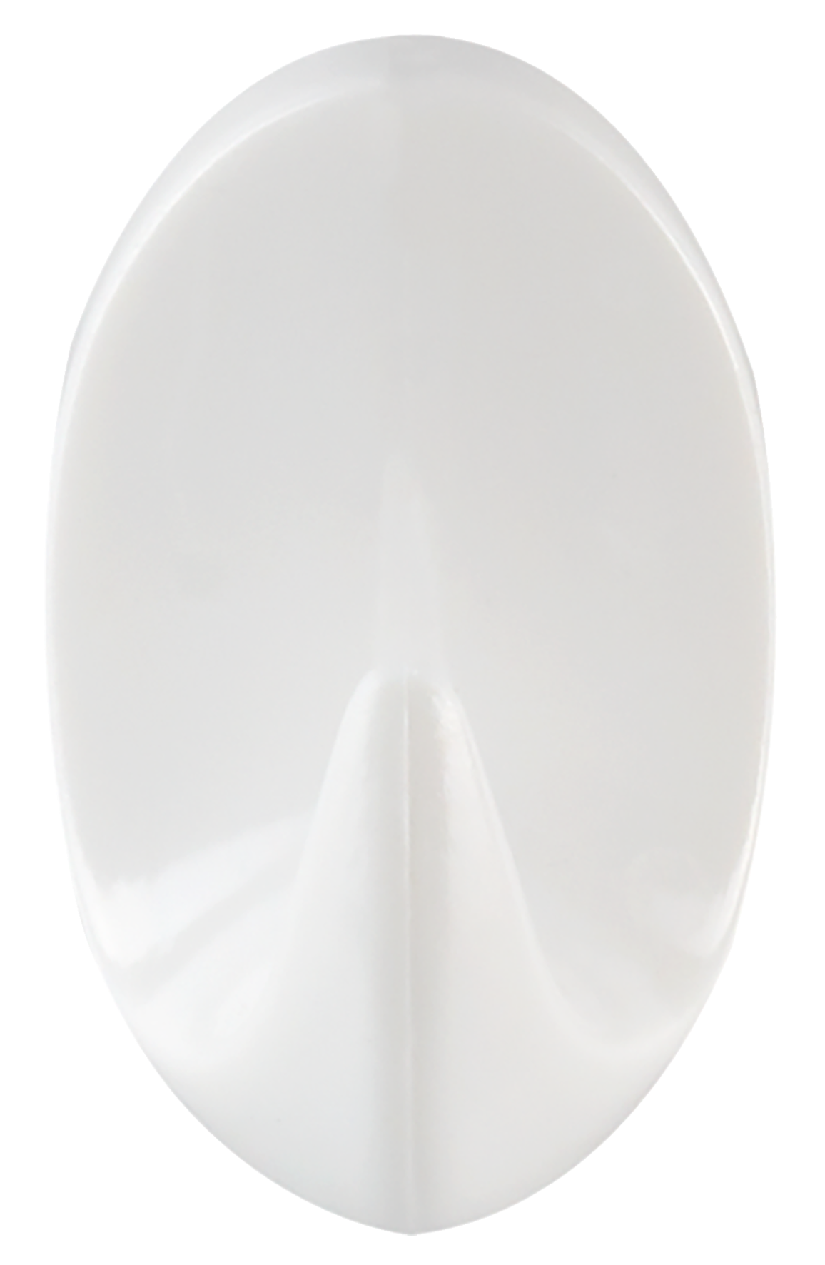 Haken oval 6Stück weiss