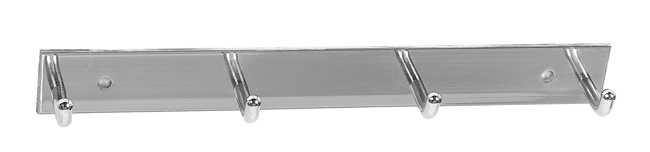 Handtuchleiste Alu 4Haken 16cm
