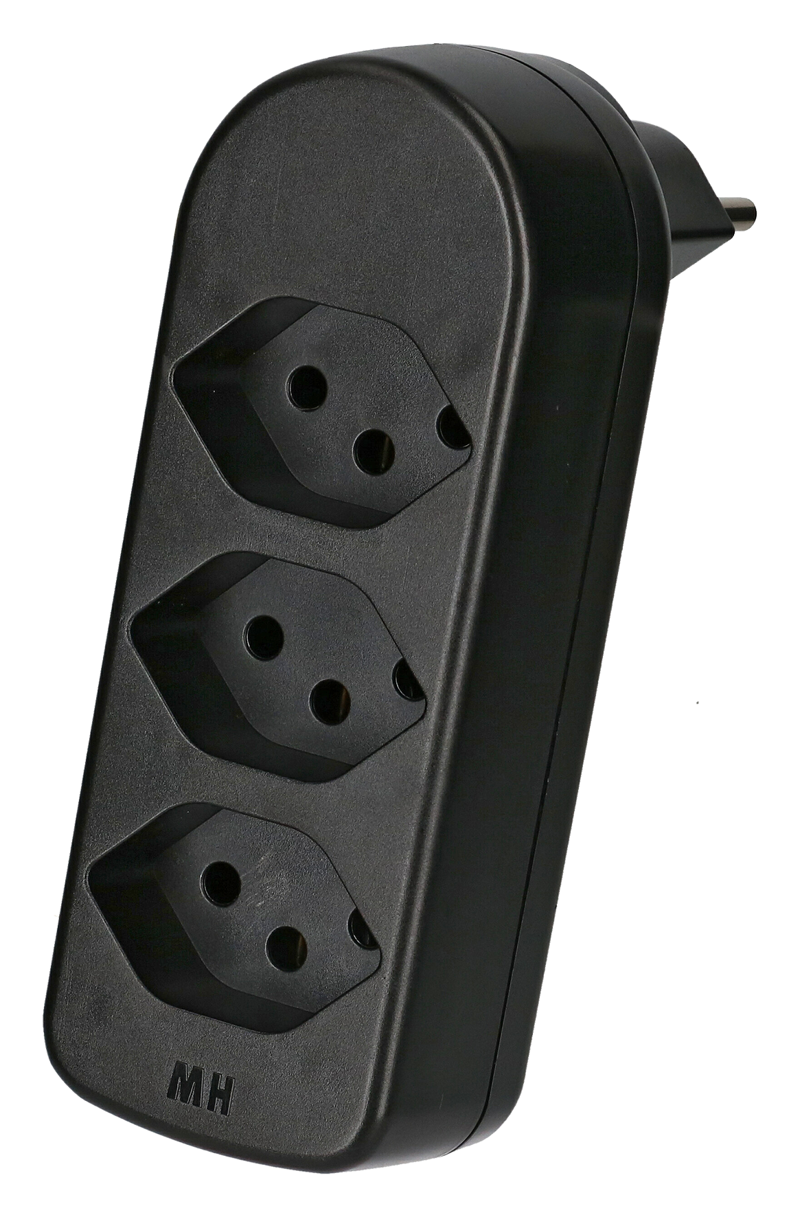 Abzweigstecker 3xT13 320° sw