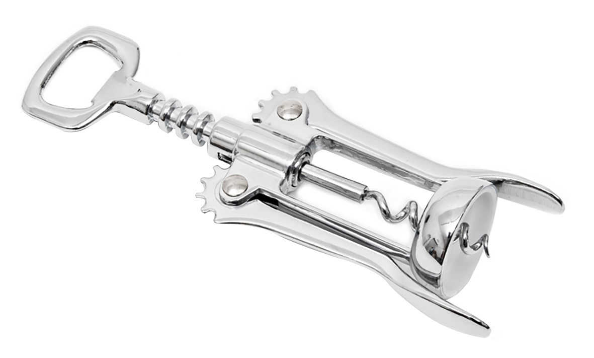 Hebelkorkenzieher verchromt