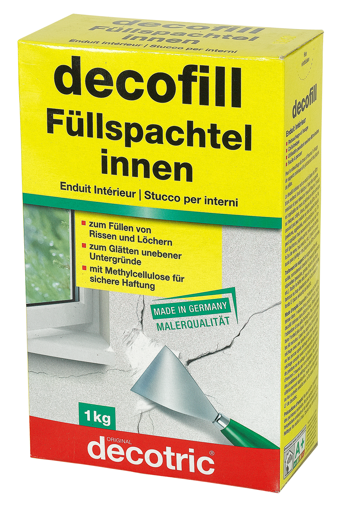 Füllspachtel innen 1 kg