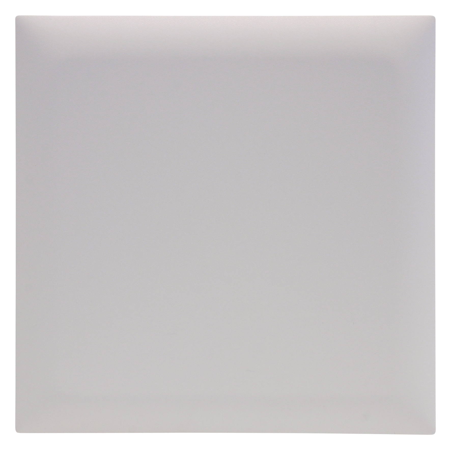 Abdeckplatte Edizio 130x130 ws