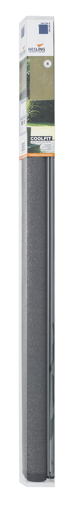 Rollo Coolfit grey 2.4x1.48m