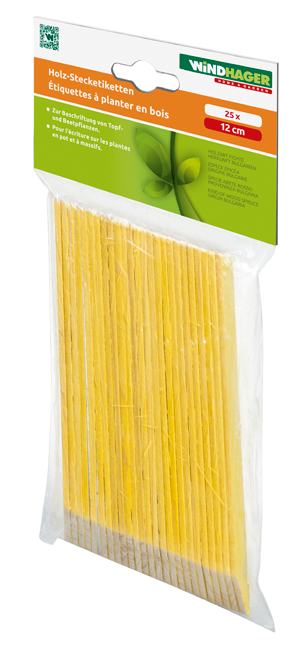 Stecketiketten Holz 12x1.8cm