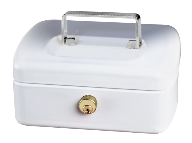 Geldkassette Office weiss 130