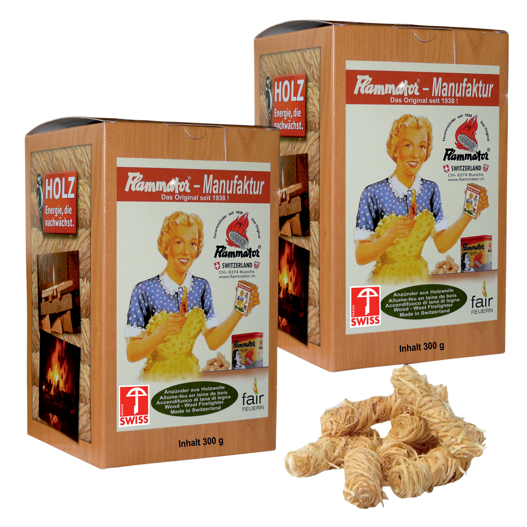 Feueranzünder 300 g Karton