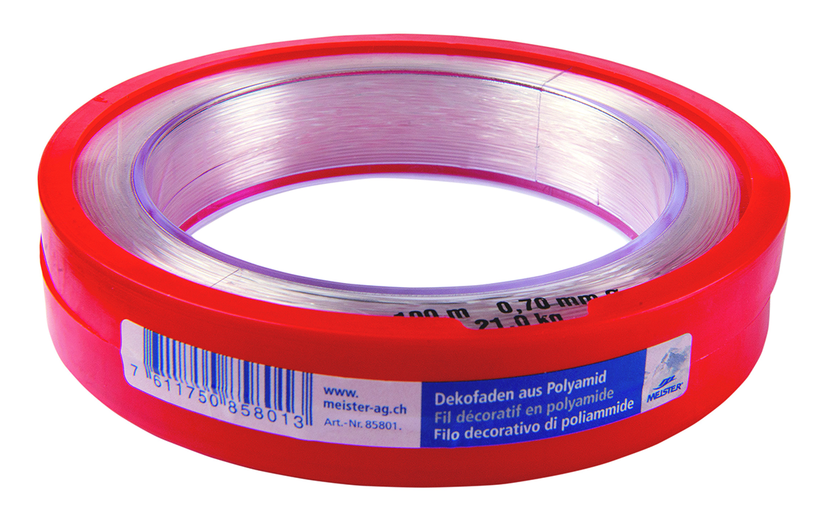 Dekorationsfaden 0.7mm 100m