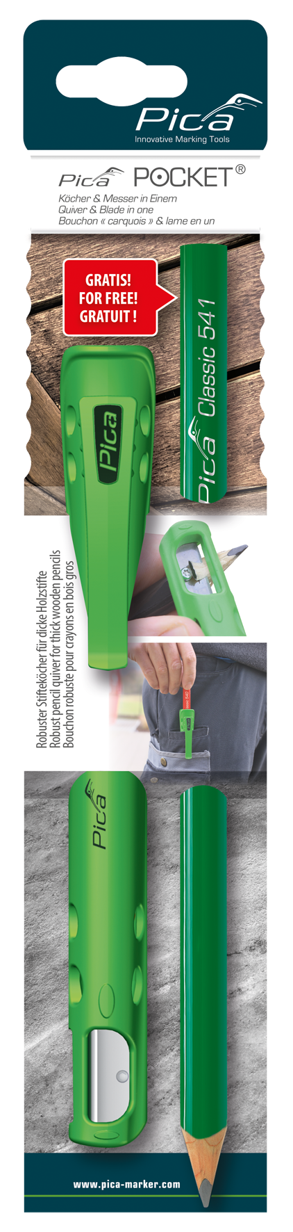 Stiftköcher Pocket SH-Stifte