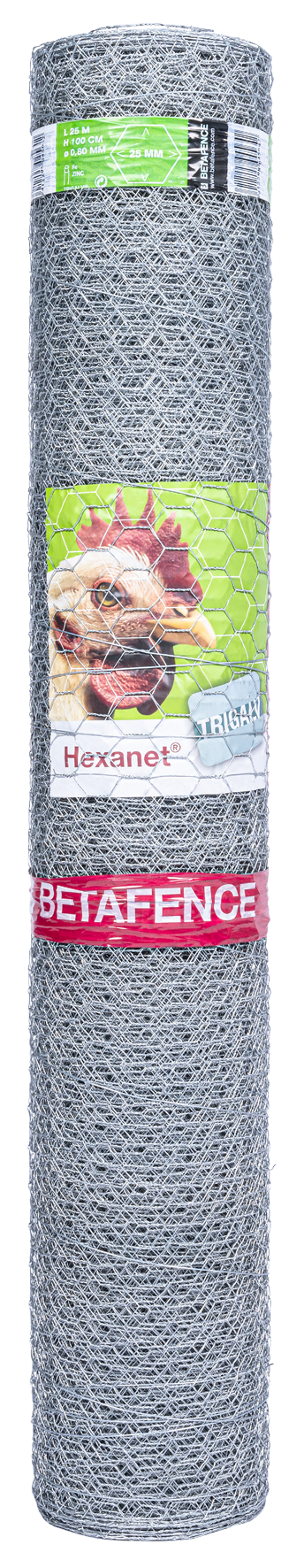 Geflecht 6-eckig 0.8mm 1x25m