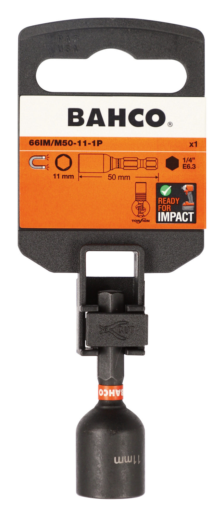 Tors-Steckschl.Eins. 11-50 1P