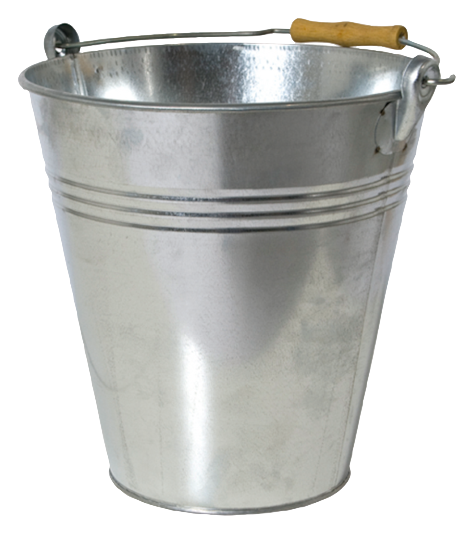 Eimer 10 l mit Holzgriff