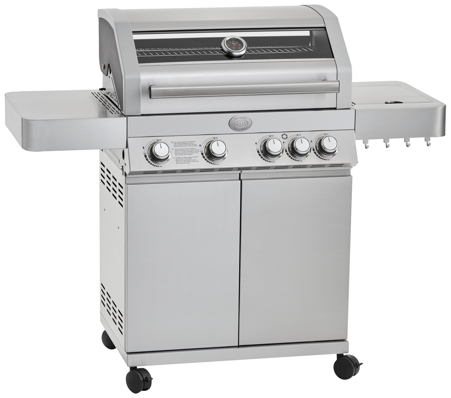 Gasgrill Station Videro G4Inox