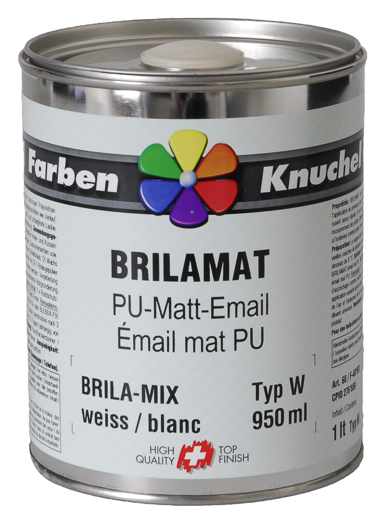 Brilamat-Mix 1 l weiss