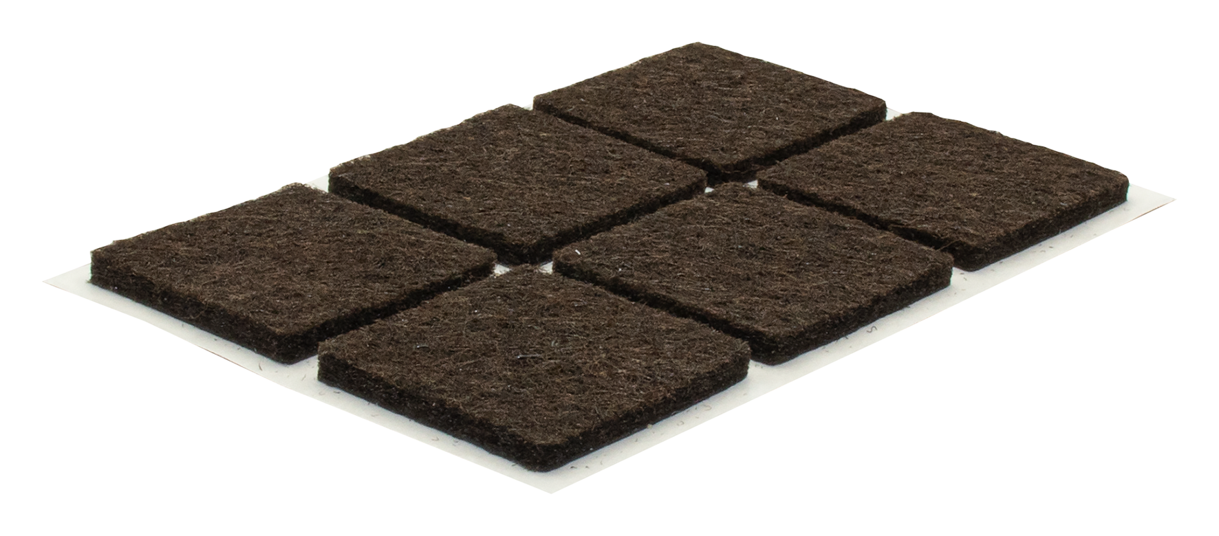 Filzgleiter 25x25 mm 24S br