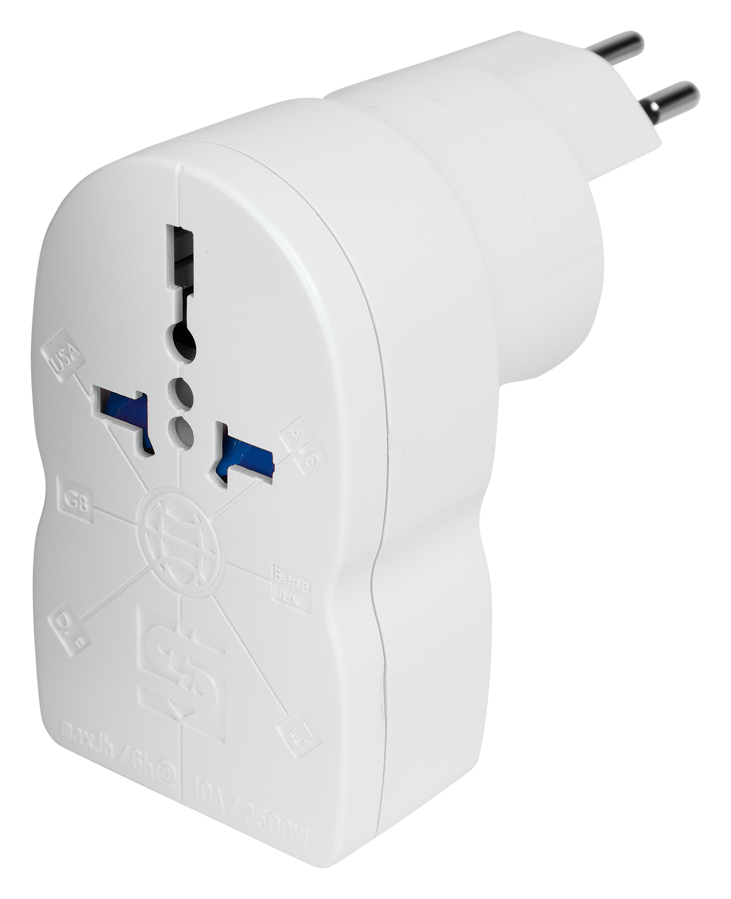 Adapt World-EU/CH USB-A 3P10A