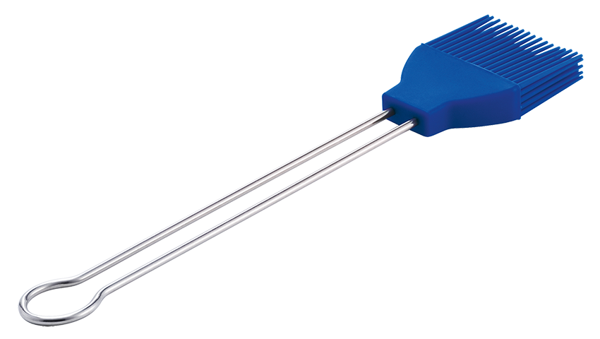 Marinierpinsel Silikon blau