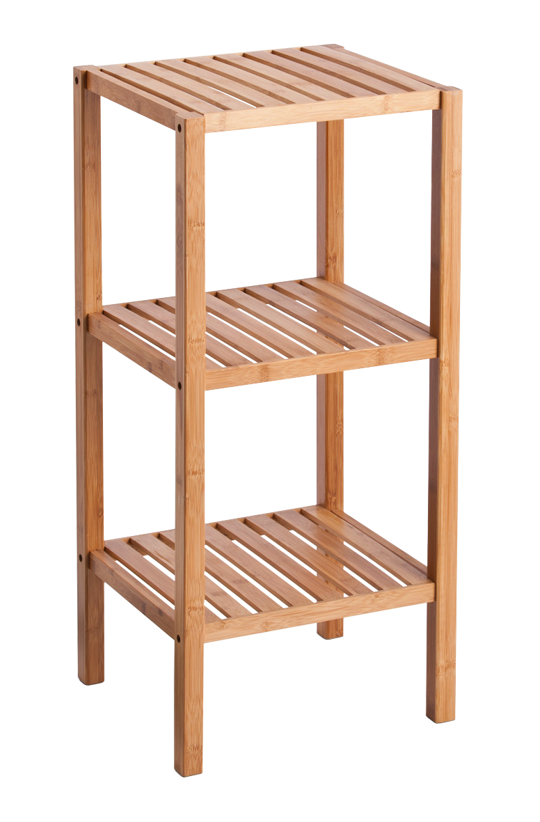 Standregal 3Ablagen Bamboo