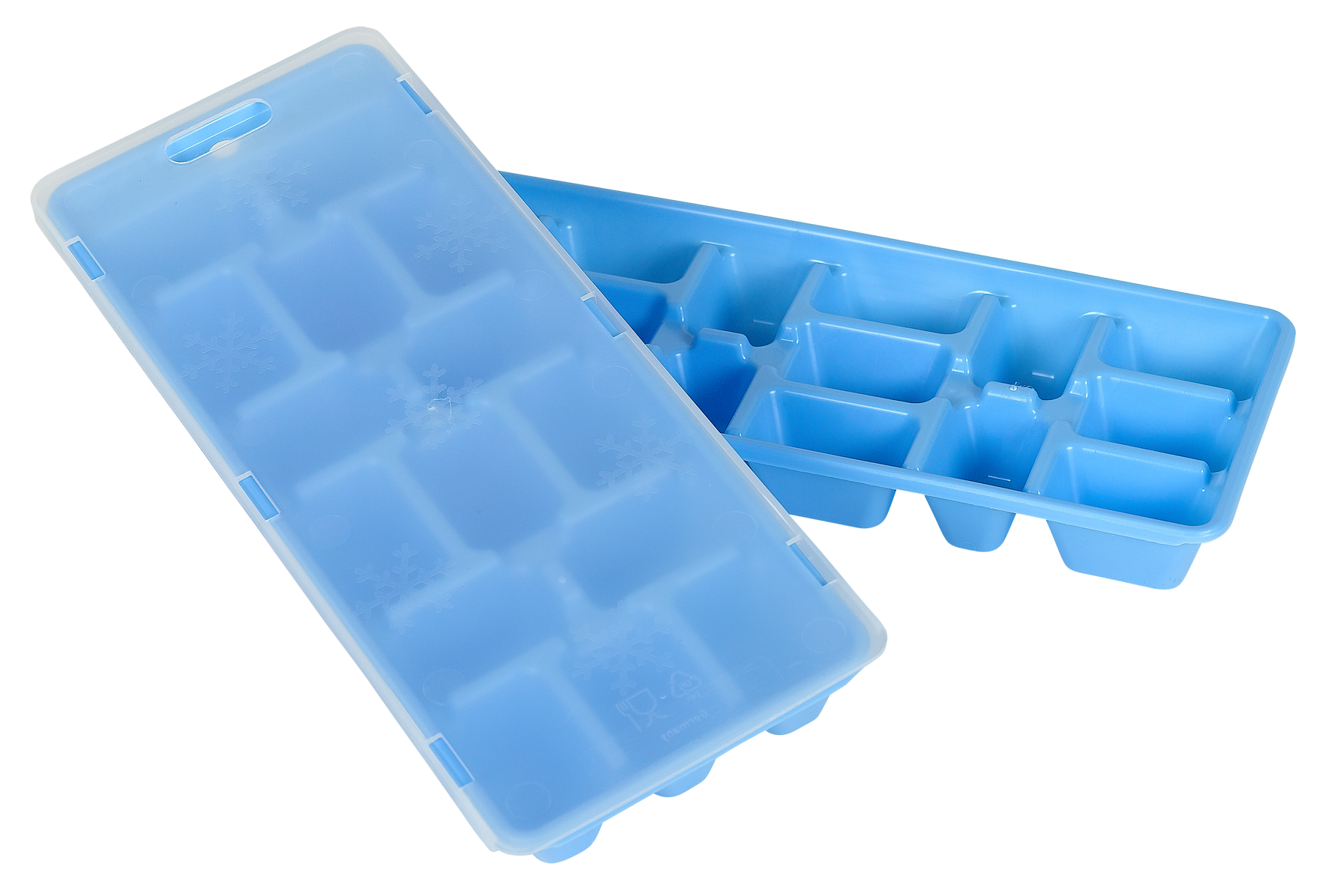 Eiswürfelbehälter m.Deckel 2St