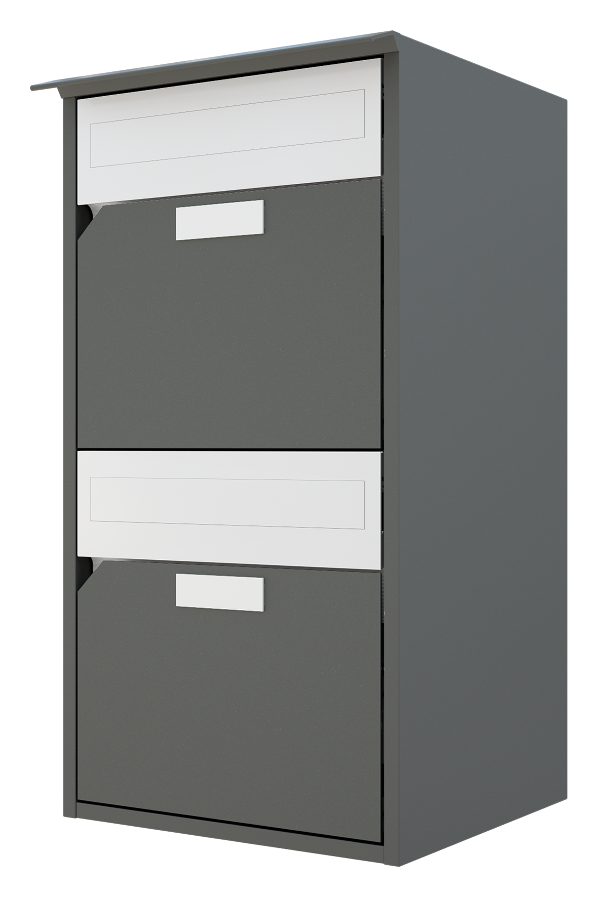 Briefkasten Alu 300 2-Ü,DGR,FF