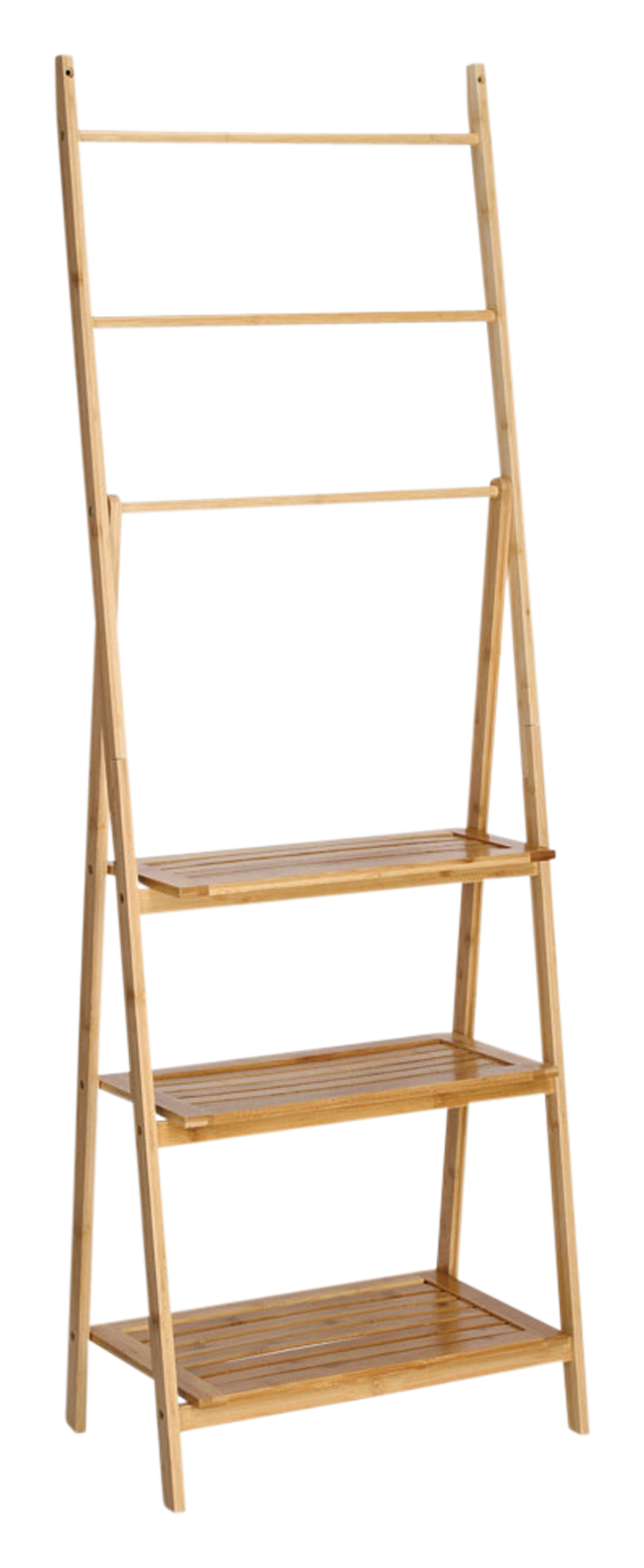 Handtuchständer m.3 Abl.Bambus