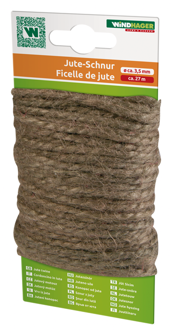 Jute Dekoschnur 27m ø 3.5mm