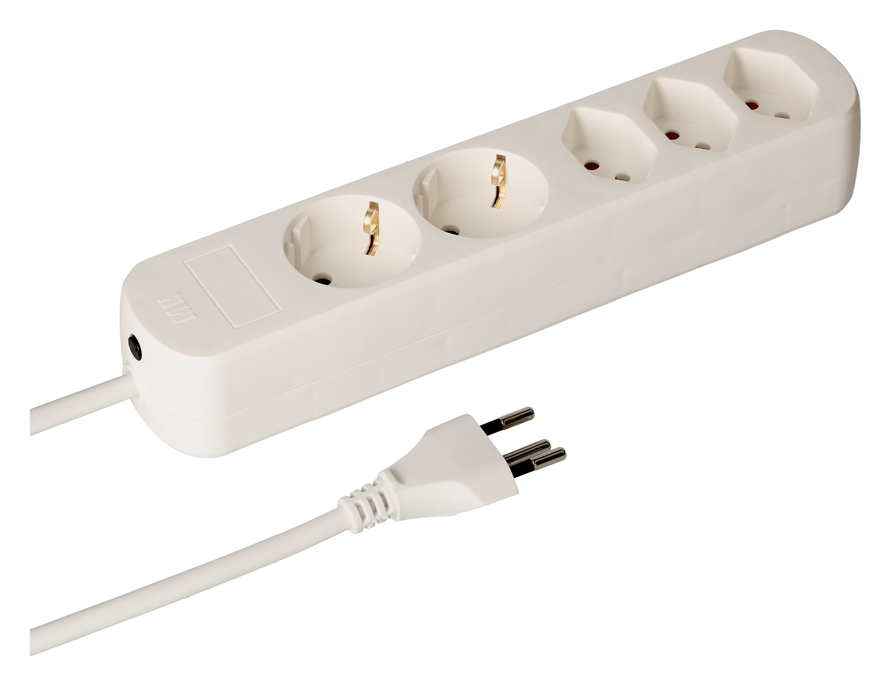 Steckdosenl. 3xT13 Sc ws