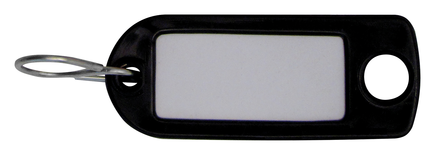 Schlüsseletikette 100x schwarz