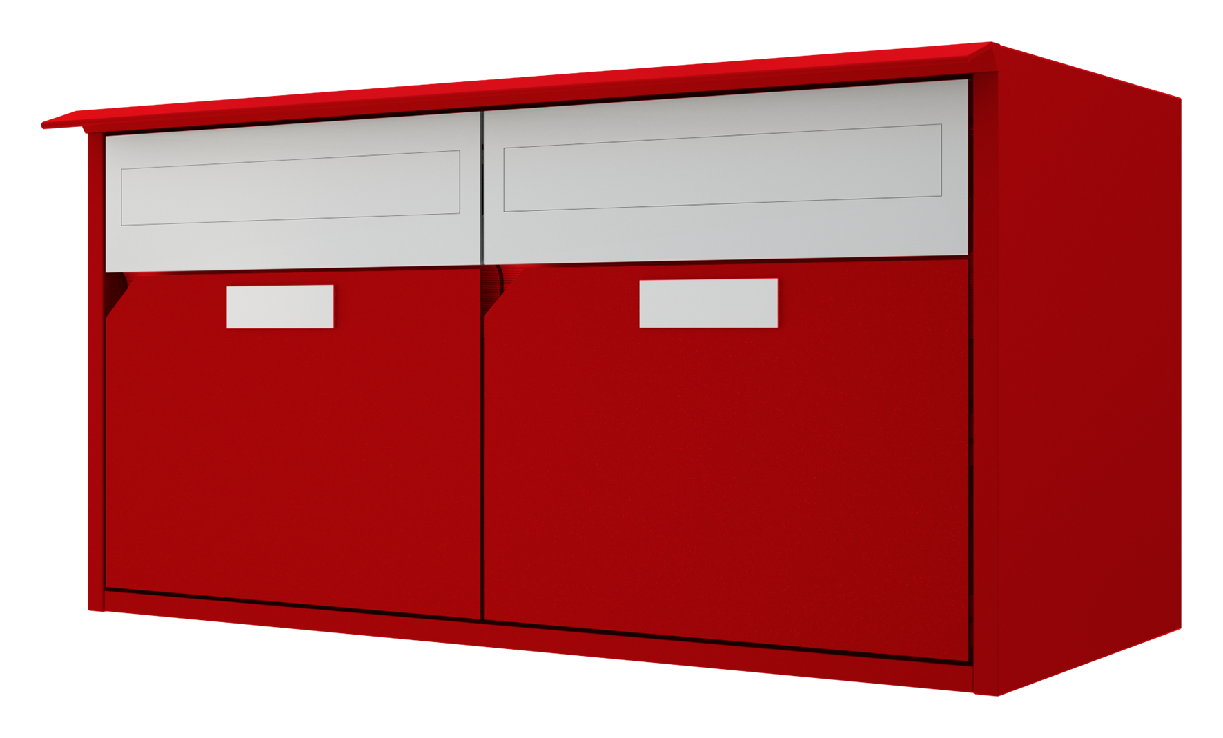 Briefkasten Alu 300 2-N,RR,FF