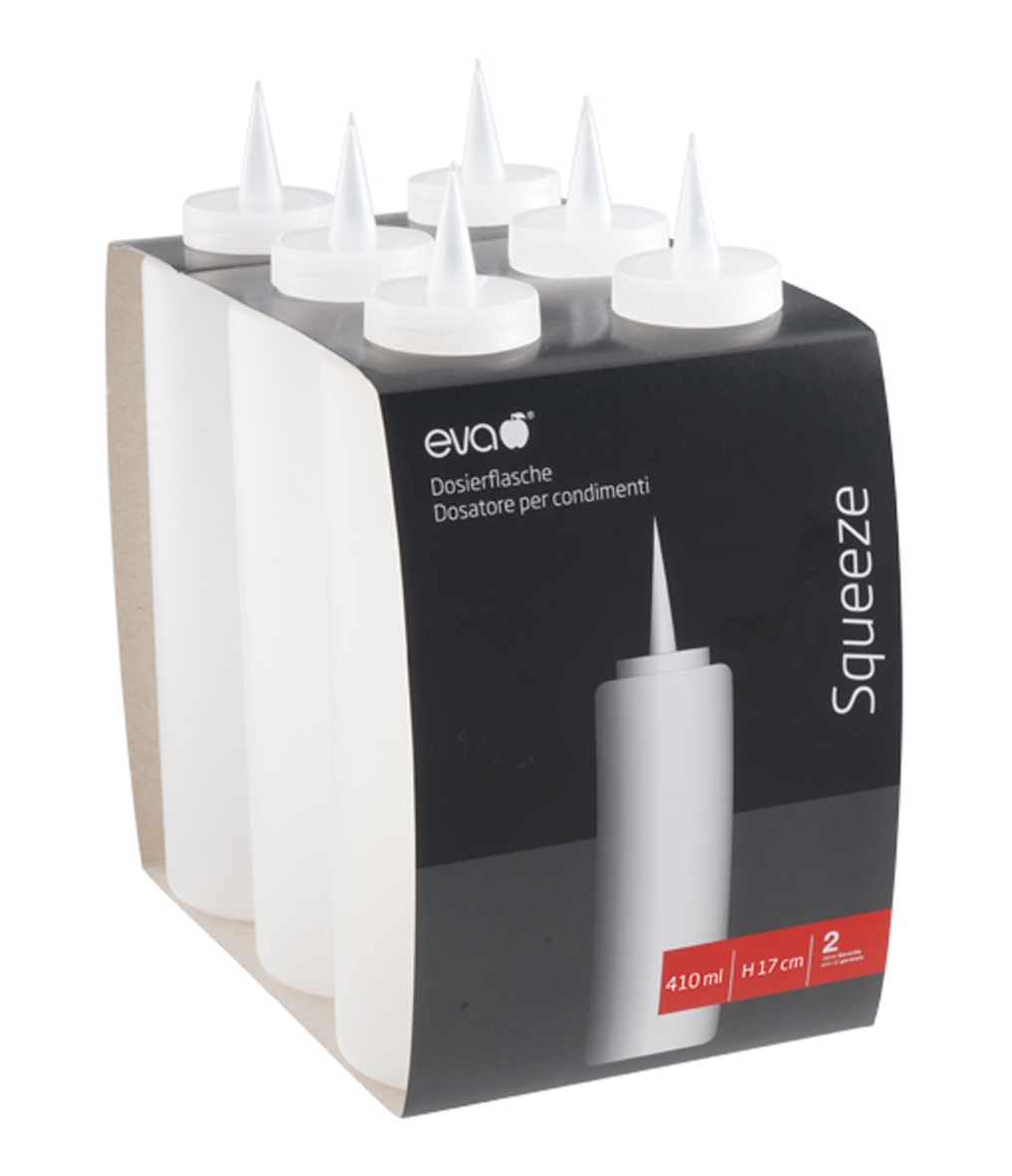 Dosierflasche transparent410ml