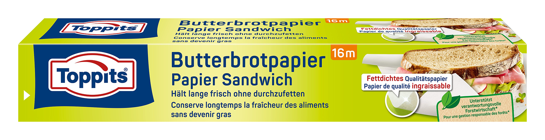 Butterbrotpapier 16m