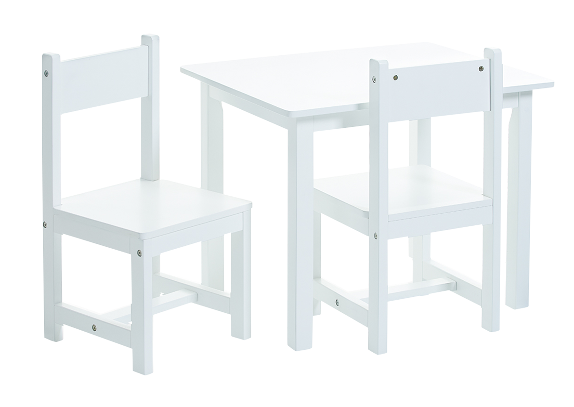 Sitzgarnitur Kinder 3tl. weiss