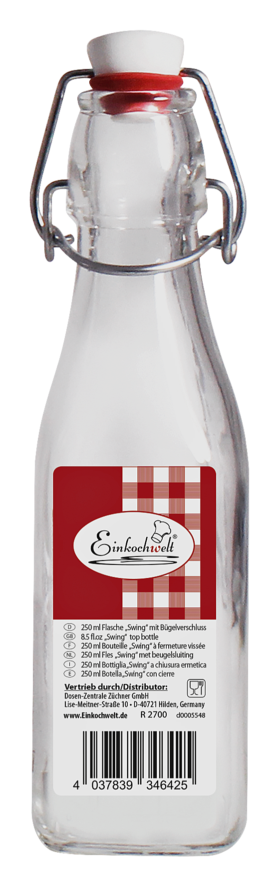 Bügelflasche Swing 250ml