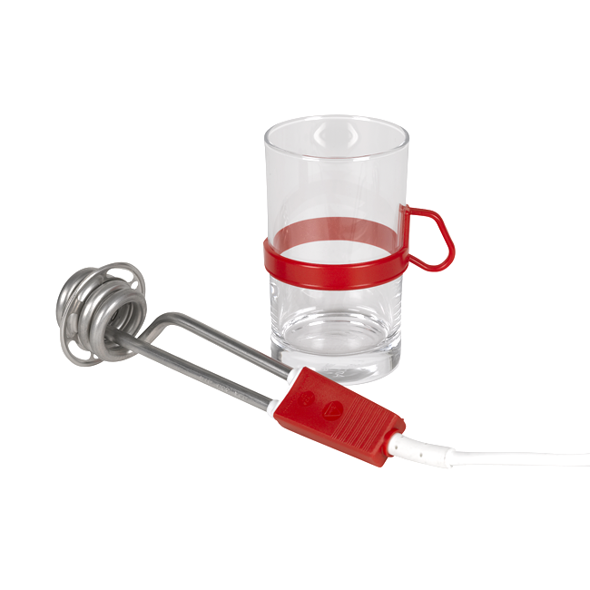 Reisetauchsieder 350 W m/Glas