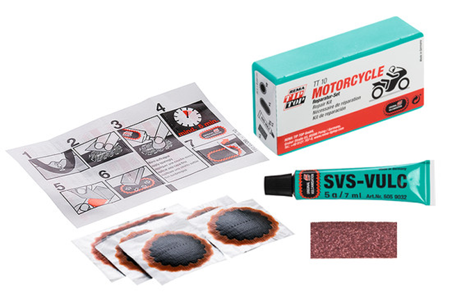 Flickzeug für Mopedschlauch