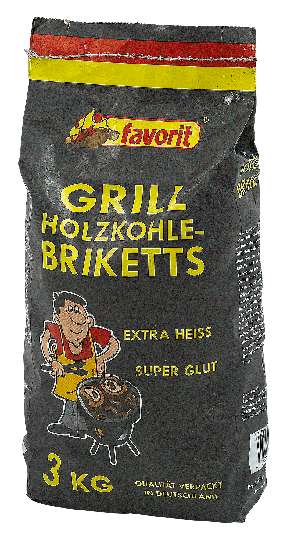 Holzkohlenbriketts 3kg