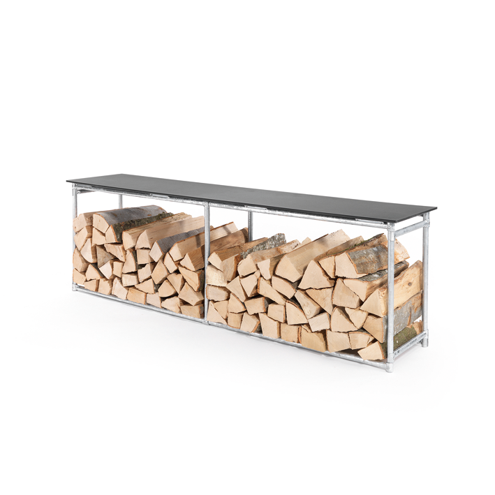 Holzlager Bank 160x32cm