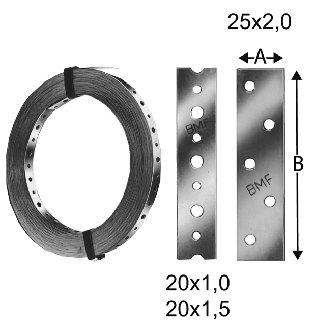 Windrispenband BAN 25x2.0 25 m