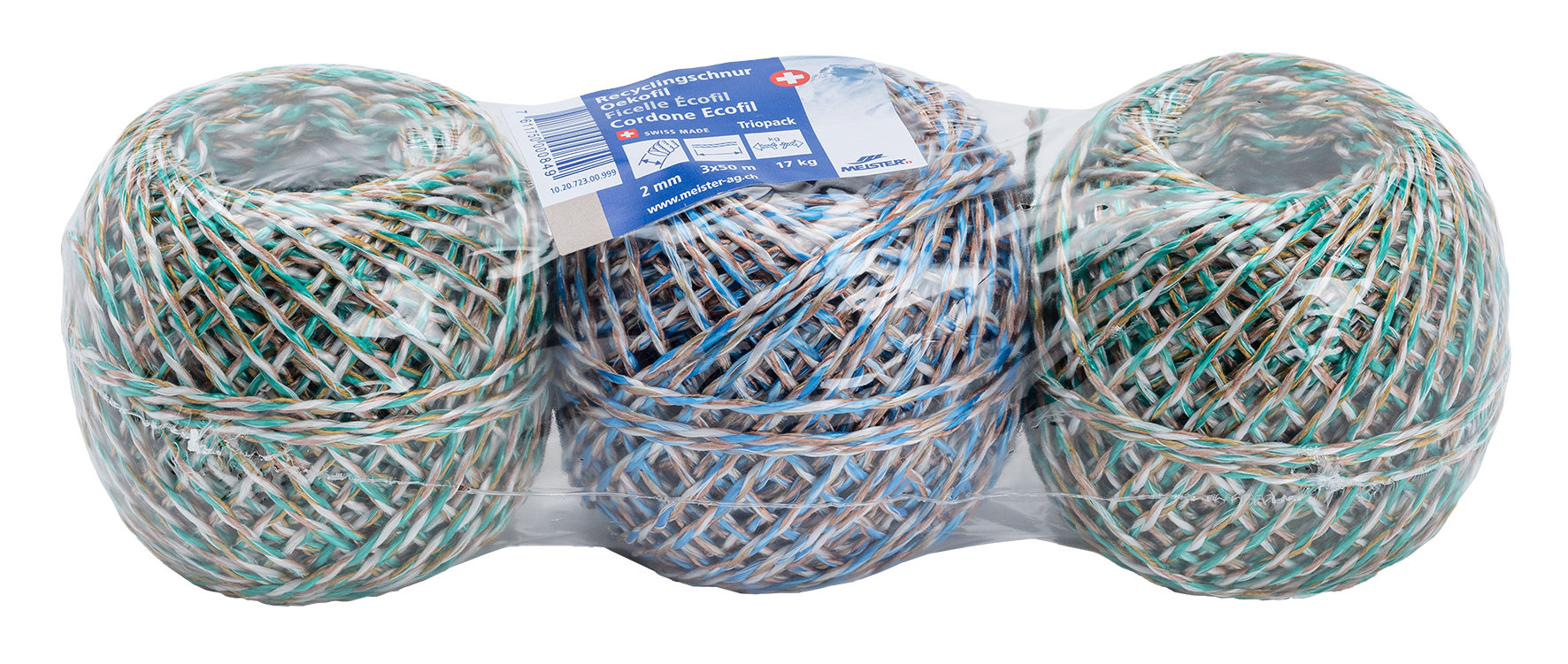 Packschnur Oekofil 2mm 50m 3St