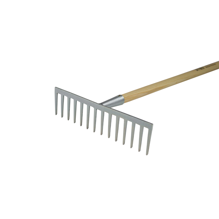 Baurechen mit gerade Zinken