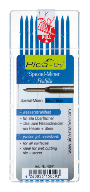 Ersatzminen Dry blau