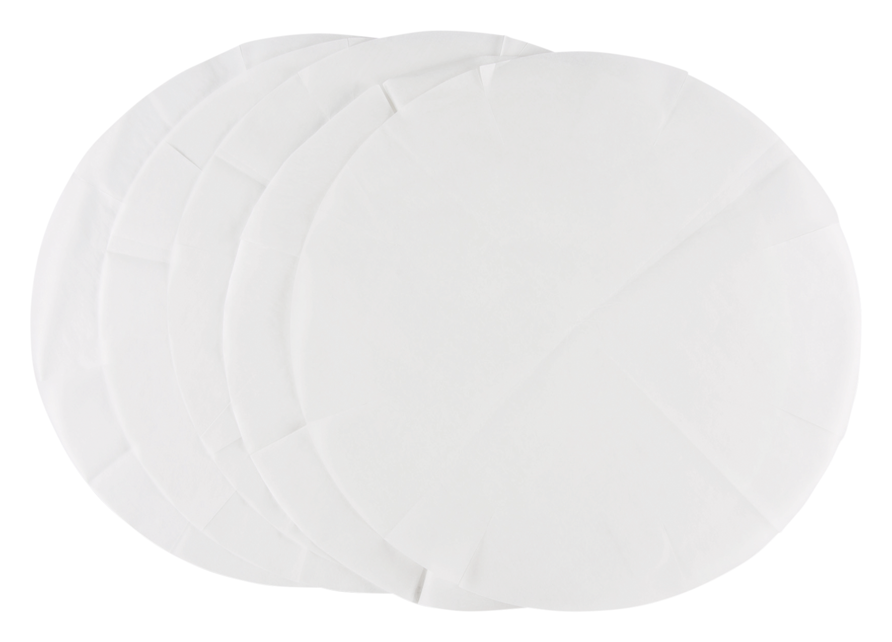 Backpapier ø 37 cm 10er weiss