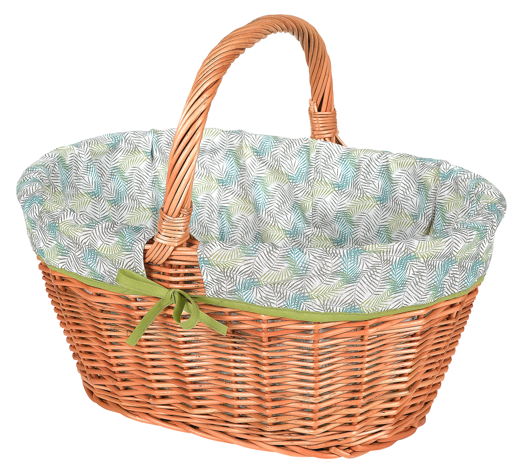 Einkaufskorb Blätter 47x32x22