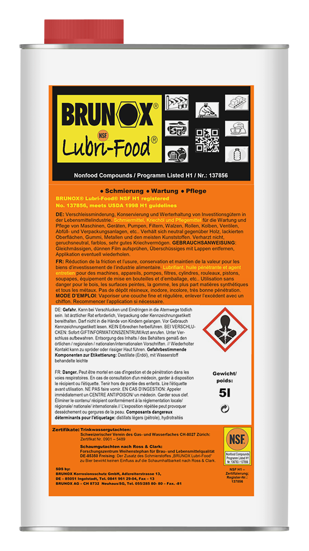 Lubri-Food 5 l KN