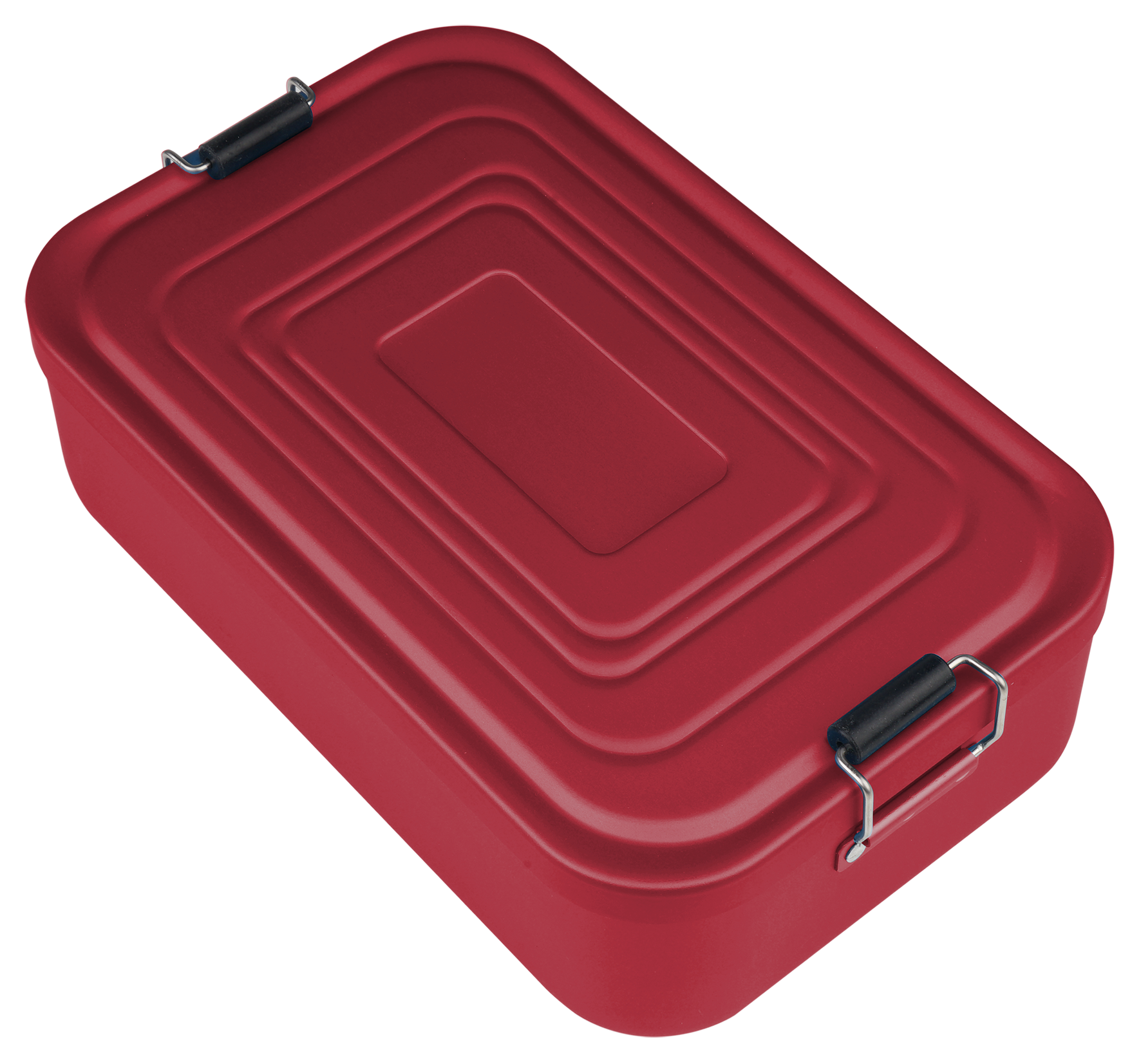 Lunchbox Alu L rot23x15x7cm