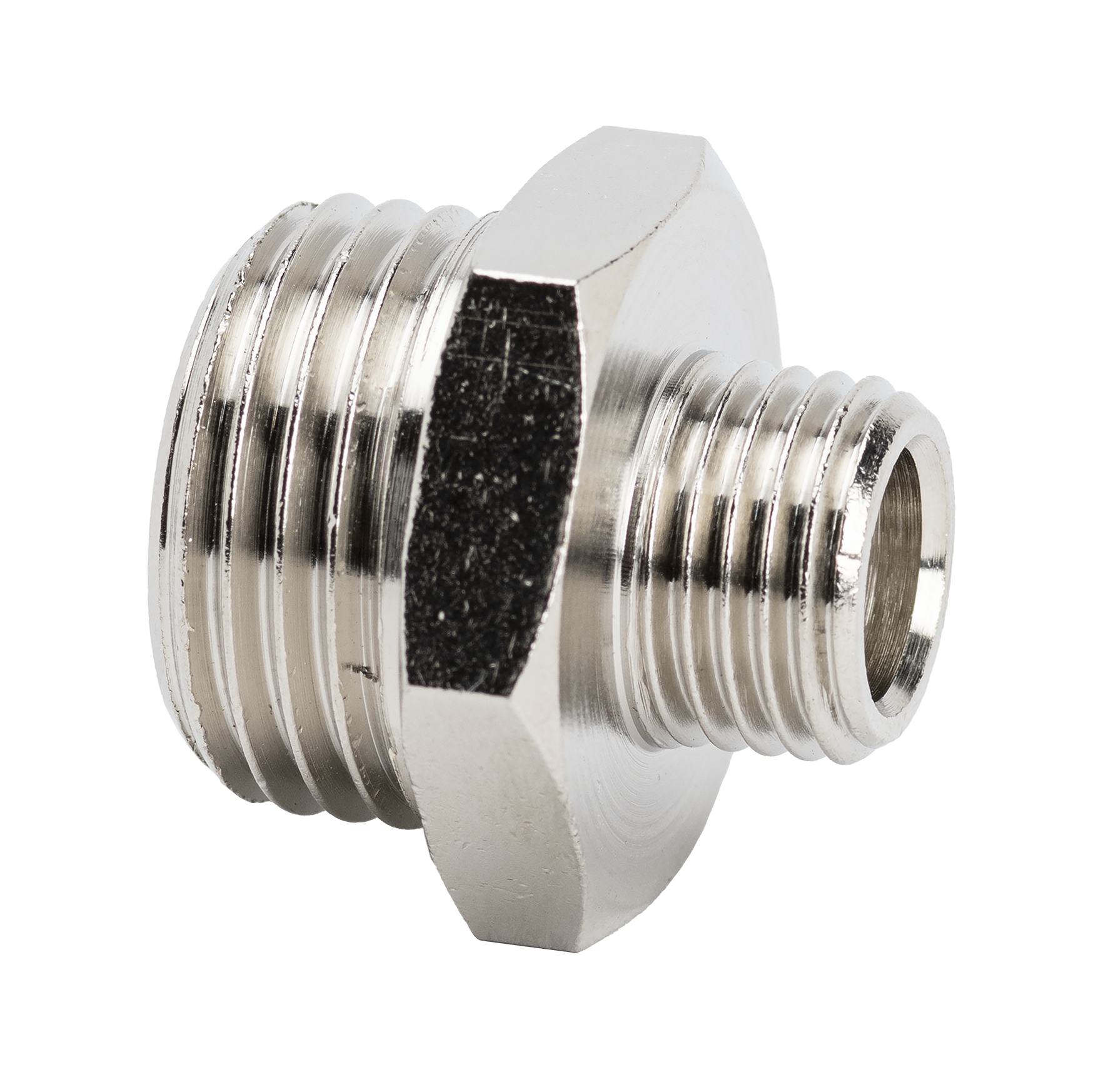 Doppelnippel AG 1/4" AG 1/2"