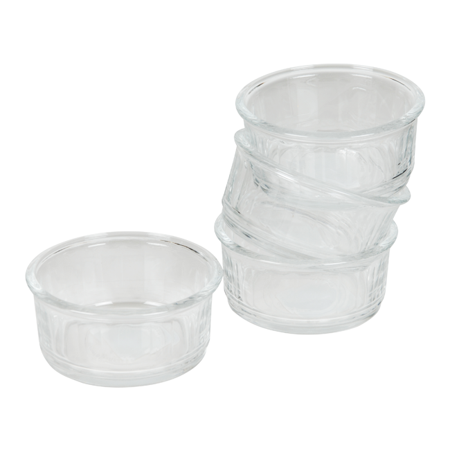 Ramequin Glas 4Stück ø9.5cm