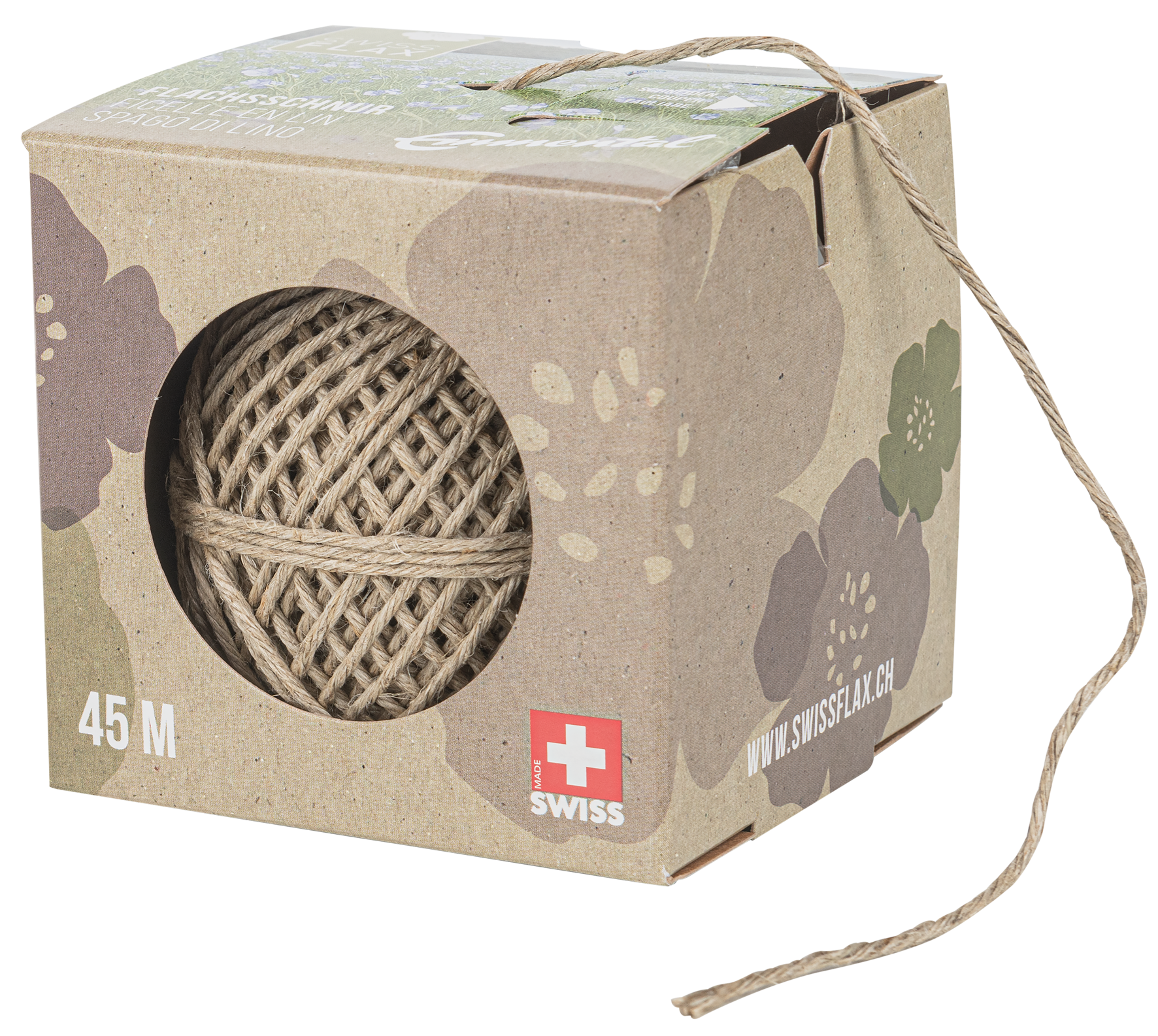 Flachsschnur Swissf ø1.5mm 45m