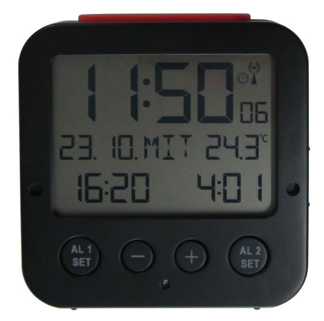 Funk-Wecker Bingo schwarz