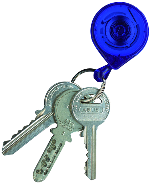 Key-Bak Mini blau transp. SB