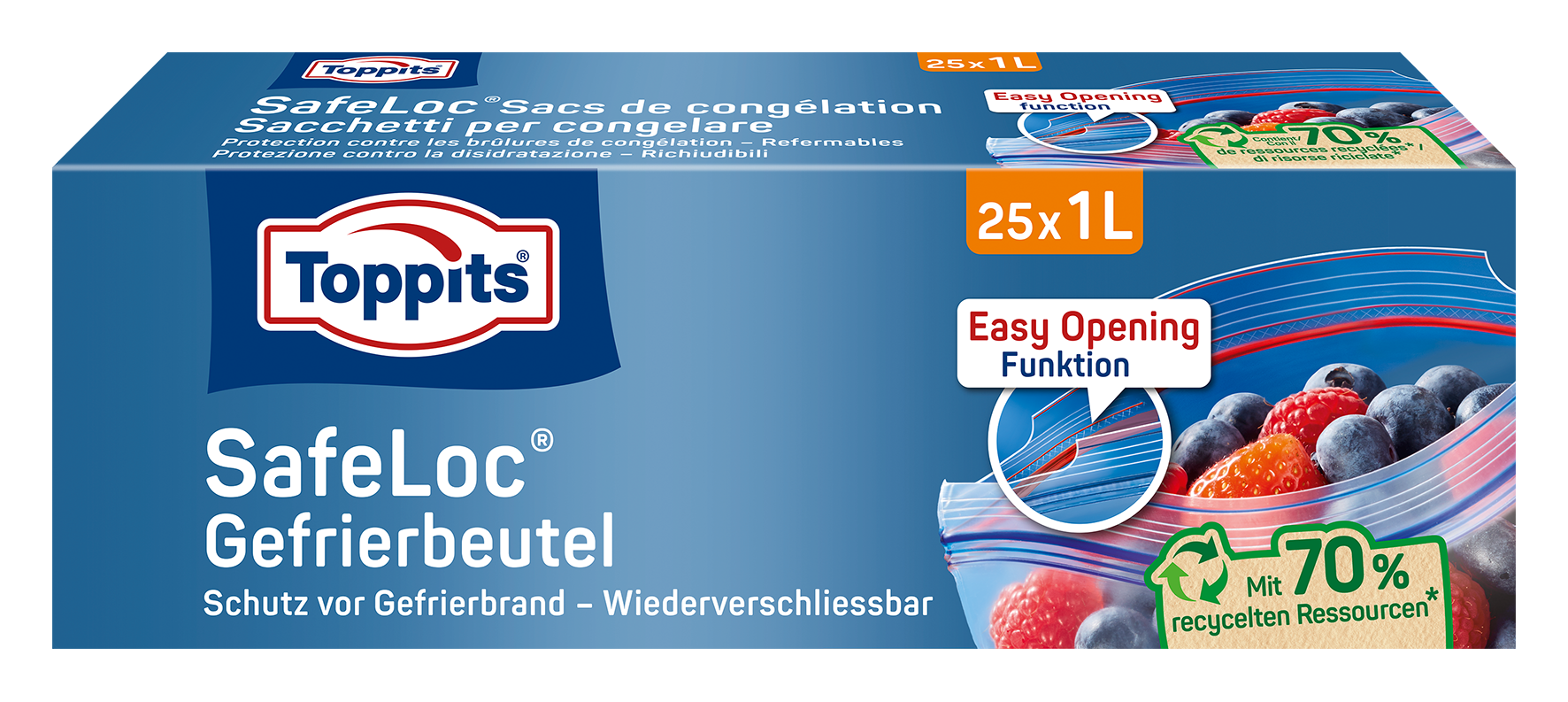 Gefrierbeutel Safe Loc 1l